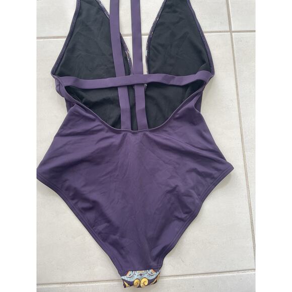 Urban Outfitters Out From Under Swim One Piece Swimsuit Purple Swimwear - Picture 6 of 8